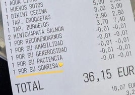 This is the Costa del Sol tapas bar that gives a discount to its customers for a smile or their patience