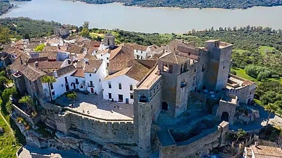 The village in Cadiz that sits snuggly inside a castle: but which one is it?