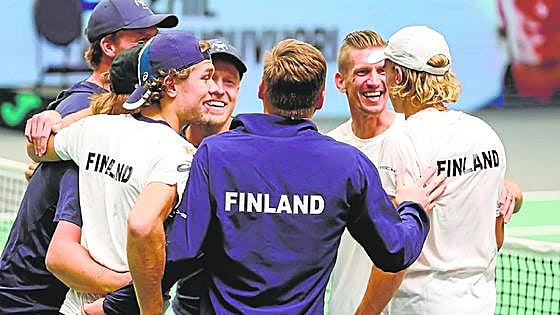Fuengirola's Finnish community mobilises for the Davis Cup in Malaga