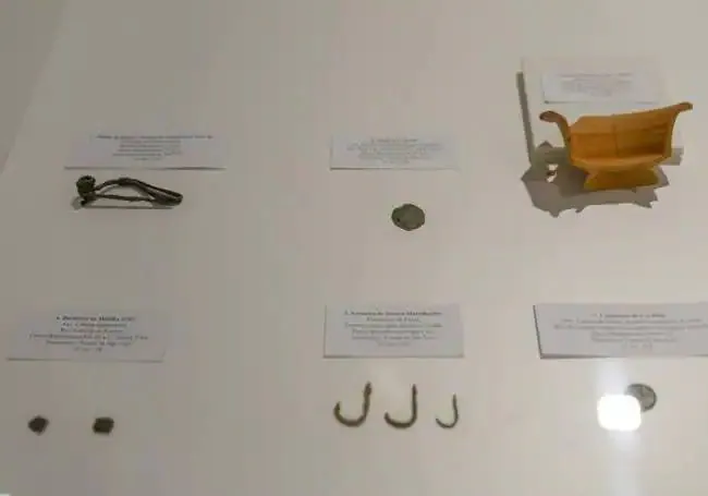 Some of the objects on display.