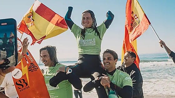 Marbella quadruple amputee crowned world parasurfing champion