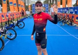 Malaga triathlete gives Olympic hopes a boost with an excellent showing in Chile