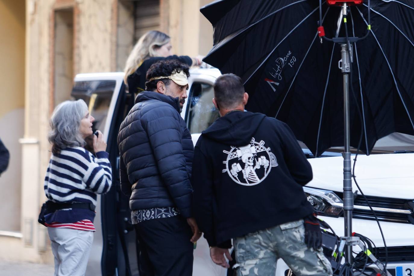 In pictures, Disney+ returns to Malaga to shoot the bullfighting series Maestro