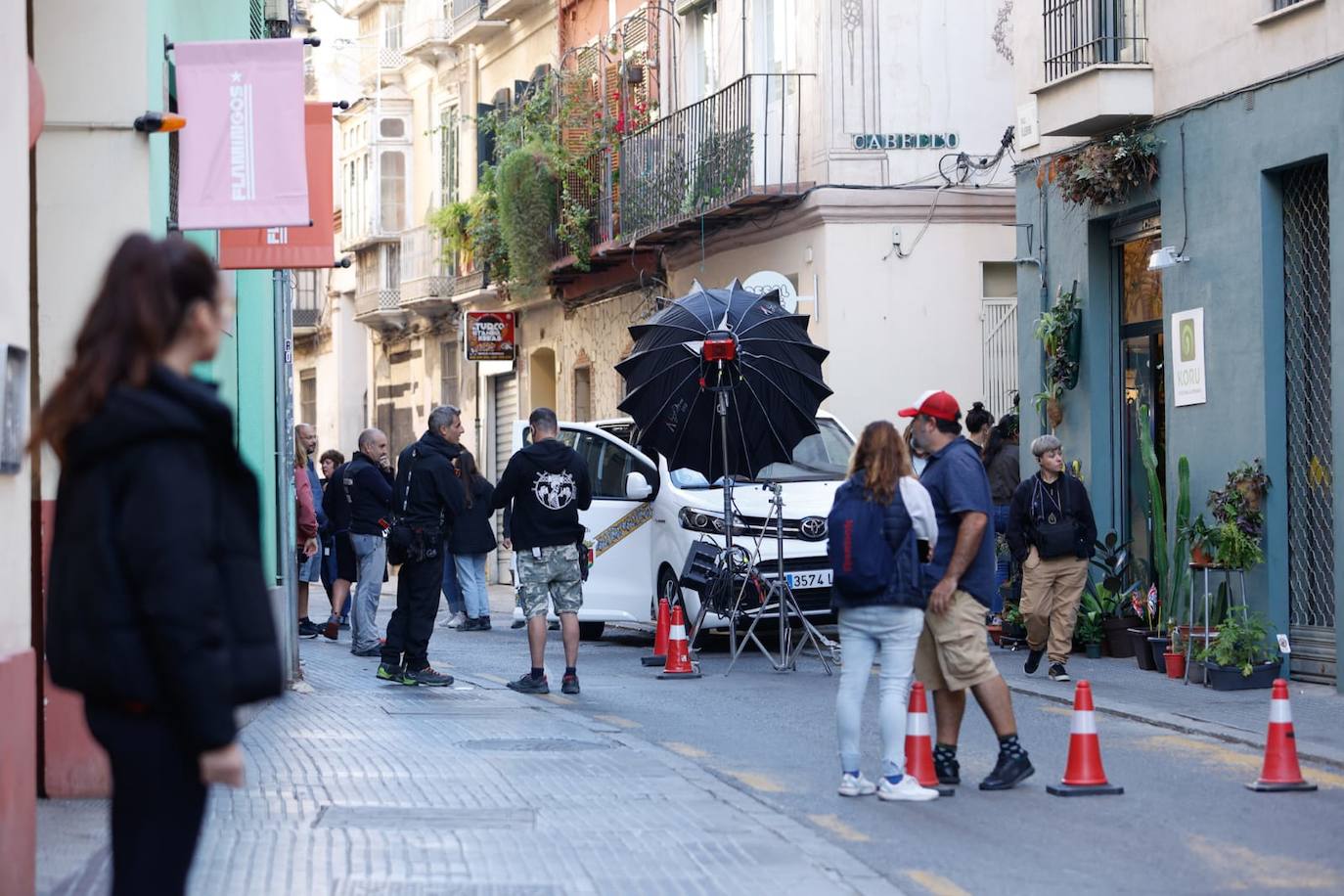 In pictures, Disney+ returns to Malaga to shoot the bullfighting series Maestro