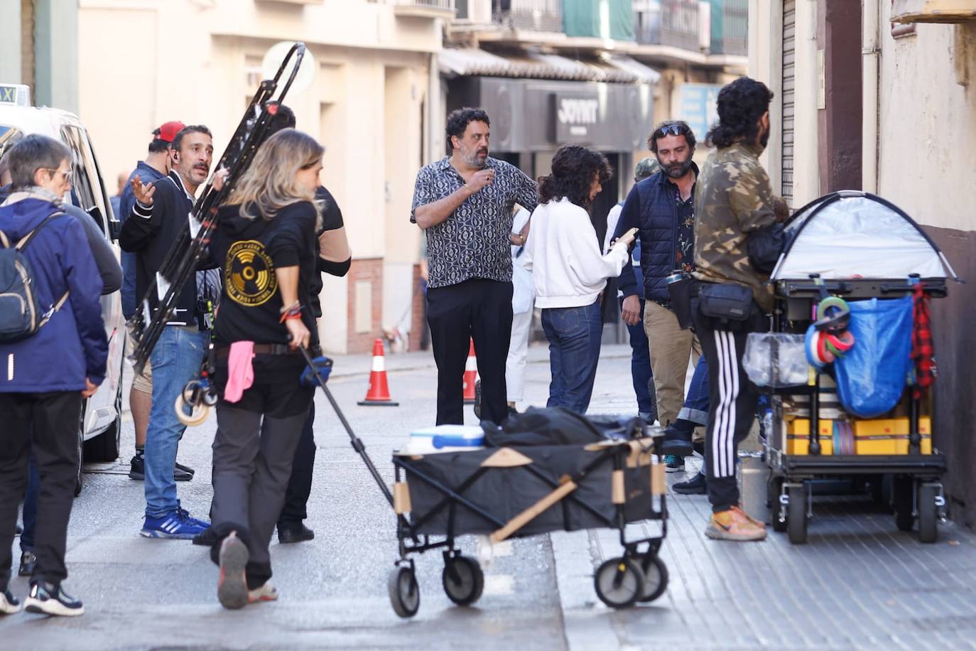 In pictures, Disney+ returns to Malaga to shoot the bullfighting series Maestro
