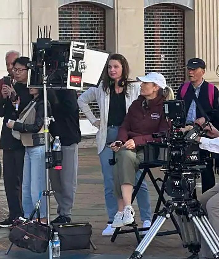 Imagen secundaria 2 - Elon Musk's sister shoots her new movie, Wallbanger, in Nerja