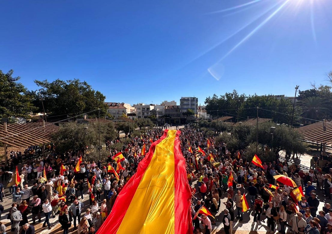 In pictures, more rallies held across Malaga province to protest controversial Catalan amnesty deal