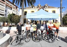 San Pedro Alcántara invites people to get on their bikes