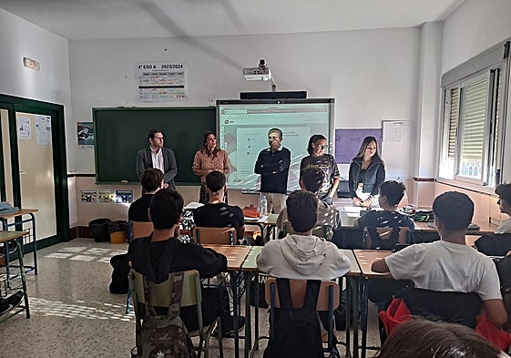 The project was presented at the IES Sierra de Mijas on Tuesday.