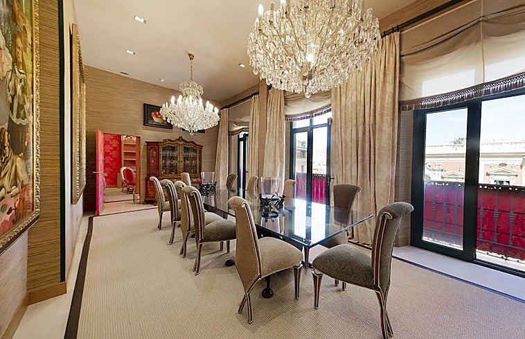 This is the most-expensive apartment on the pre-owned market in Malaga, with a cool three-million-euro price tag