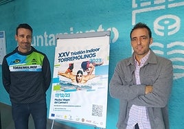 Town hall announces the 25th indoor triathlon.