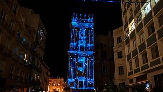 Brand new video-mapping show on Malaga cathedral for Christmas 2023: these are the dates and times