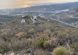 View from Torrox Pueblo looking towards the coastal part of the town