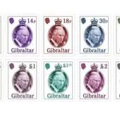The new set of stamps.
