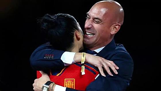 Former head of Spanish football slapped with three-year ban by FIFA for non-consensual World Cup kiss