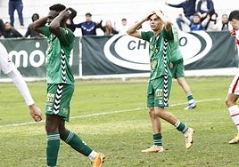 Destiny and Luismi Redondo rue their side's missed opportunities.