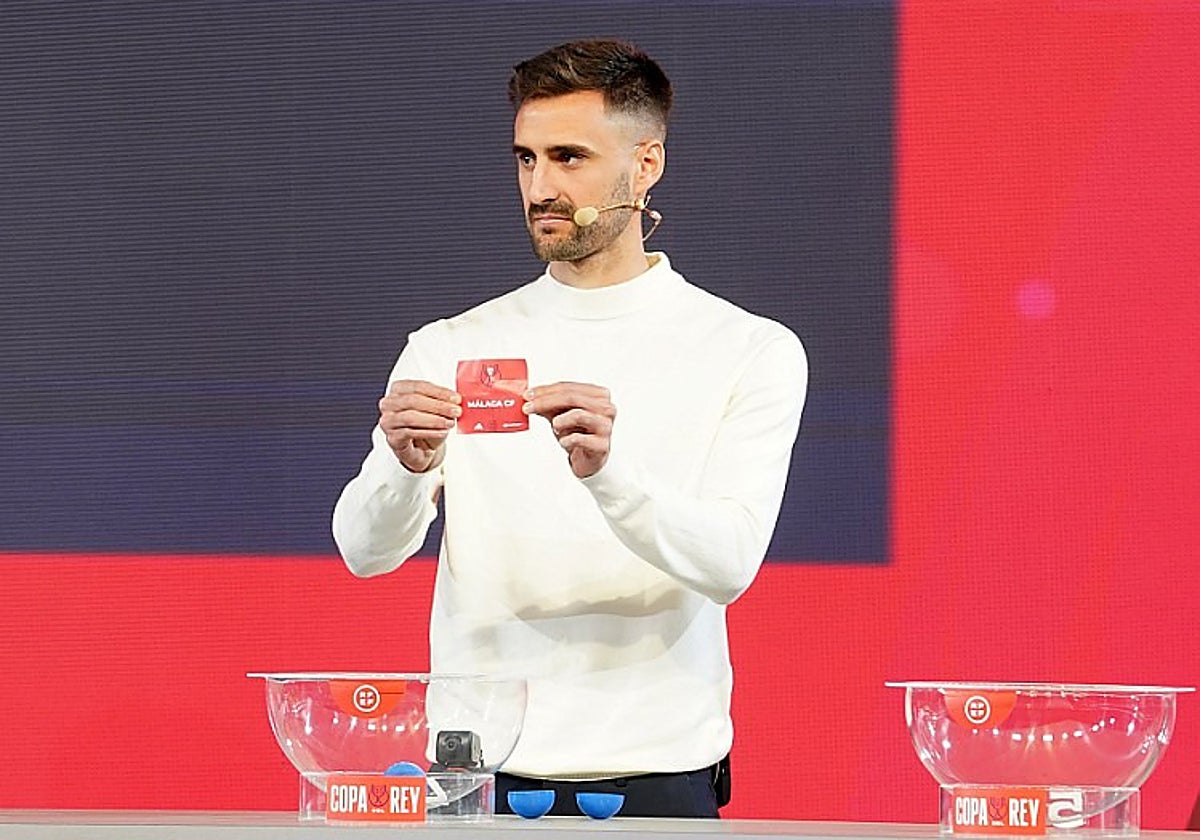 The moment Malaga's name was drawn.