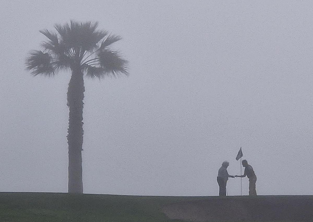 Imagen secundaria 1 - Stunning photos and video capture strange sea mist that rolled onto the Costa del Sol