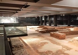 Inside Villa Antiopa.