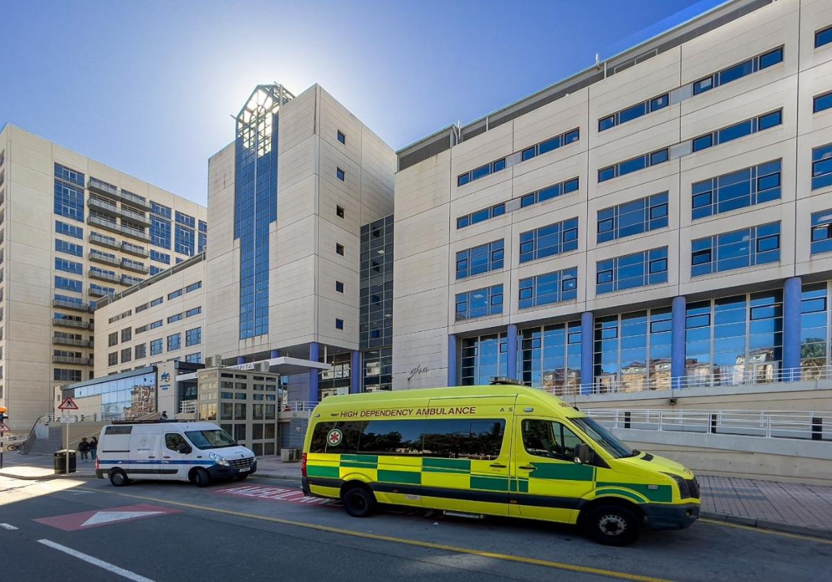 Saint Bernard's Hospital, the main hospital in Gibraltar.