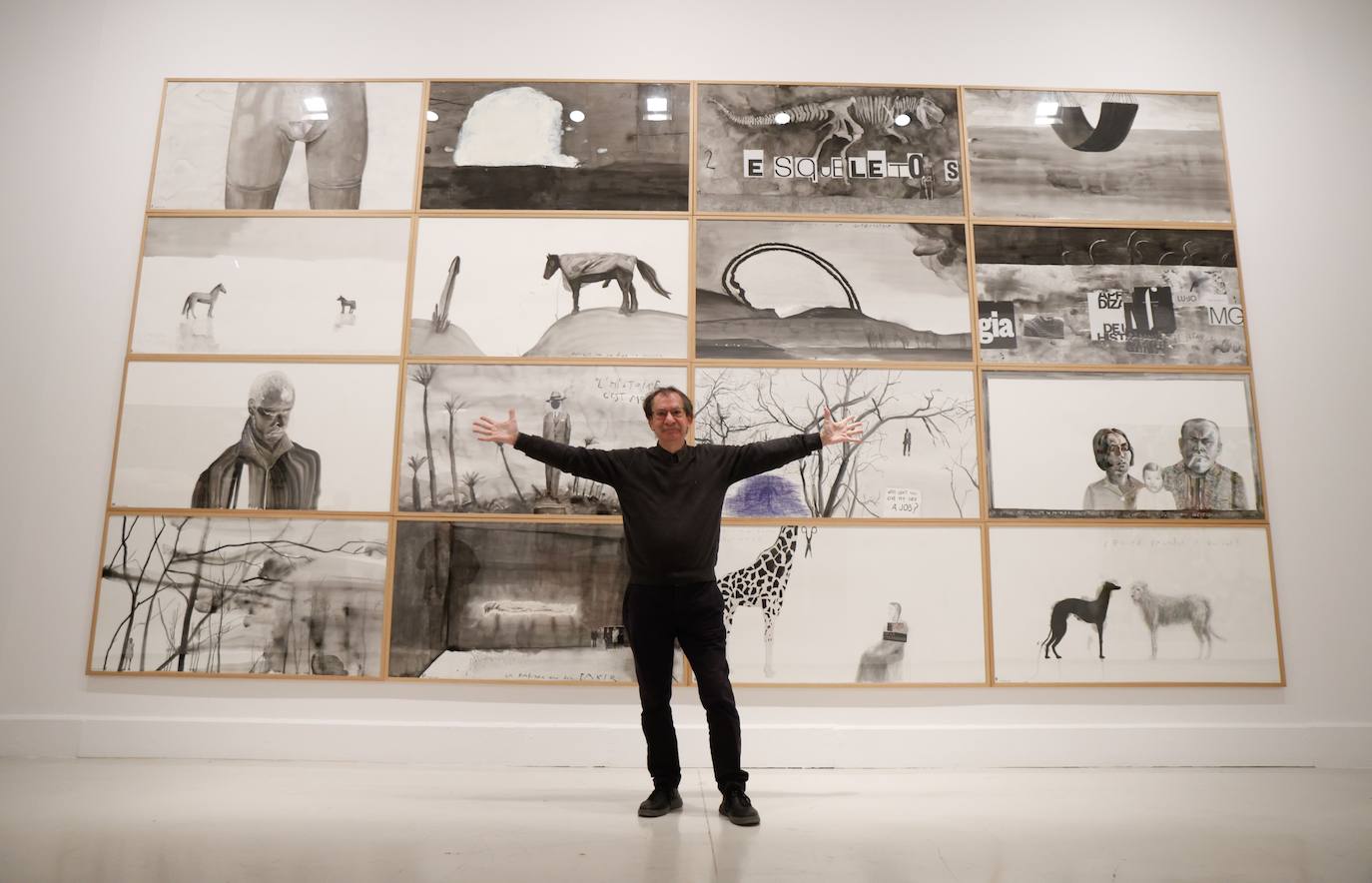 Artist Eduardo Gruber exhibition at the CAC Málaga