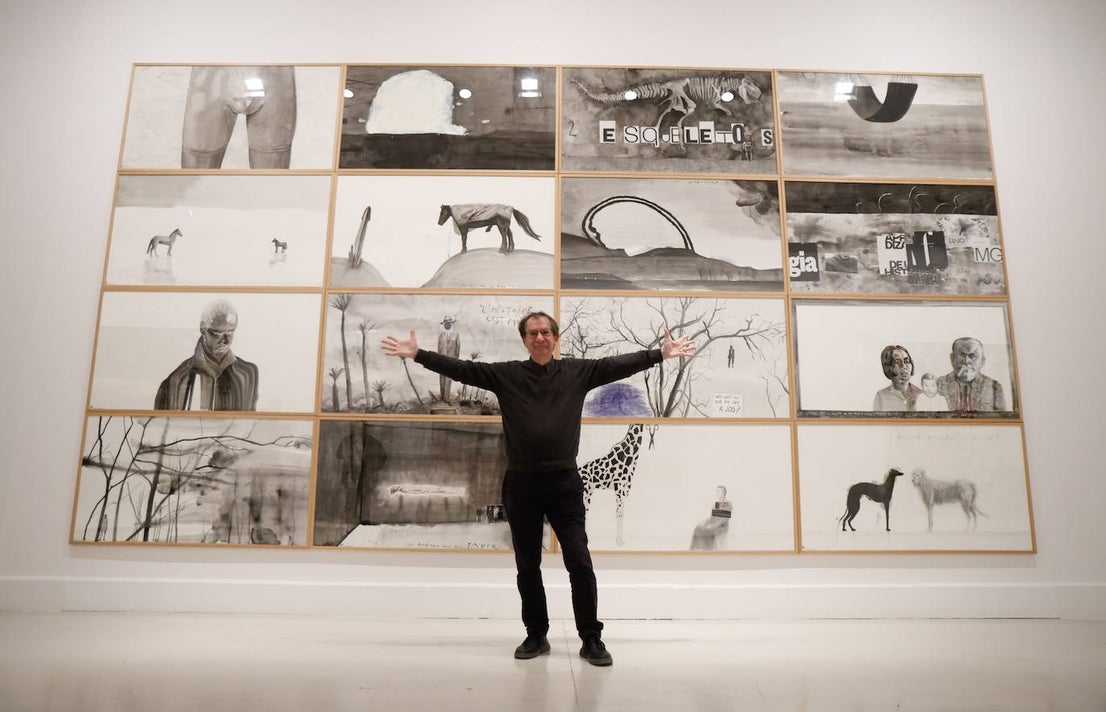Artist Eduardo Gruber exhibition at the CAC Málaga