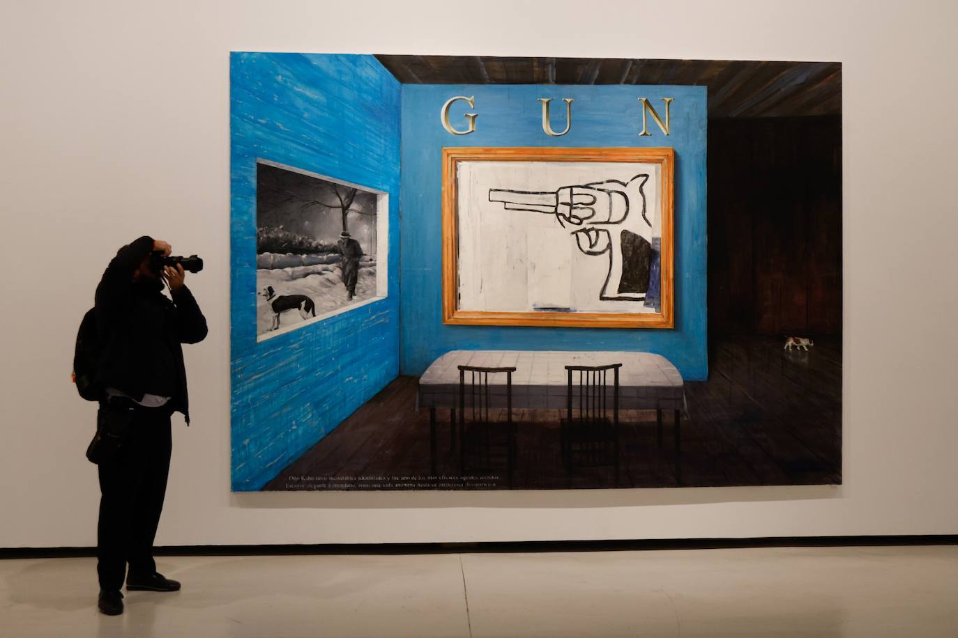 Artist Eduardo Gruber exhibition at the CAC Málaga