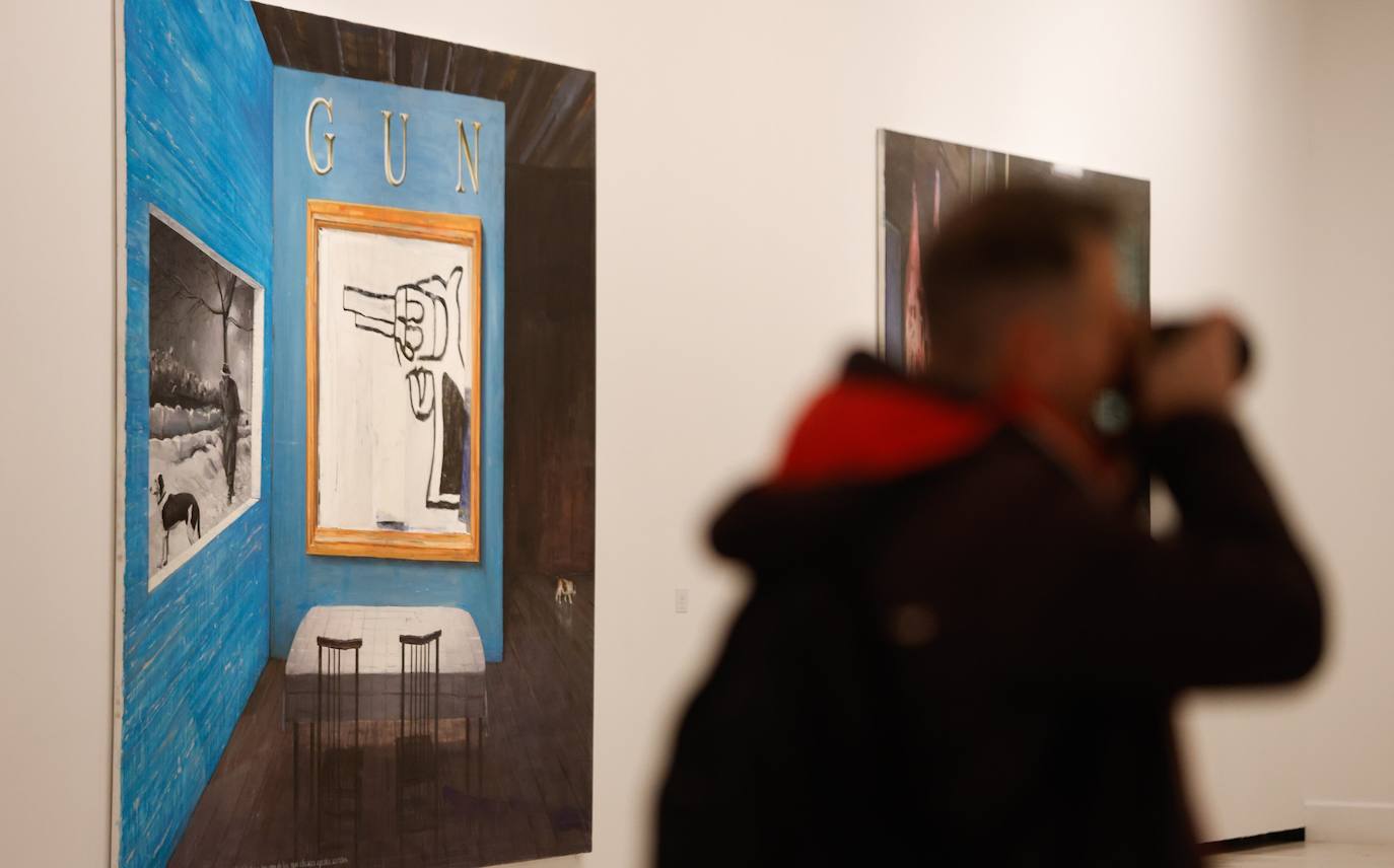 Artist Eduardo Gruber exhibition at the CAC Málaga