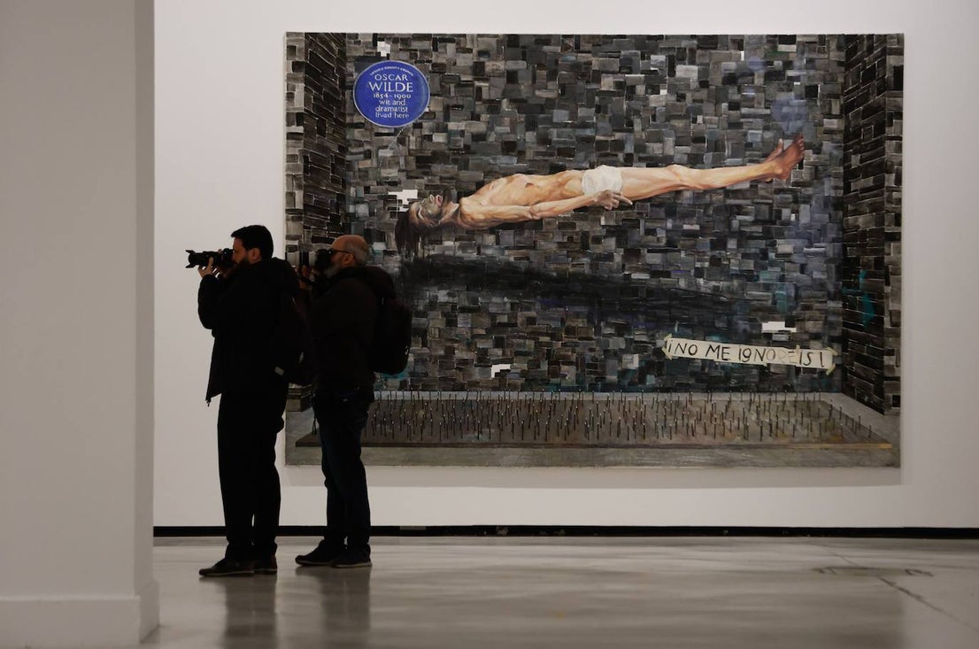 Artist Eduardo Gruber exhibition at the CAC Málaga