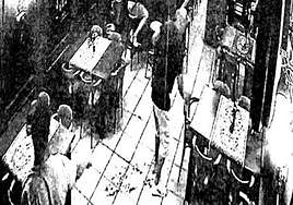 Cees, when he returned to the pub to ask for help after being attacked with a machete.