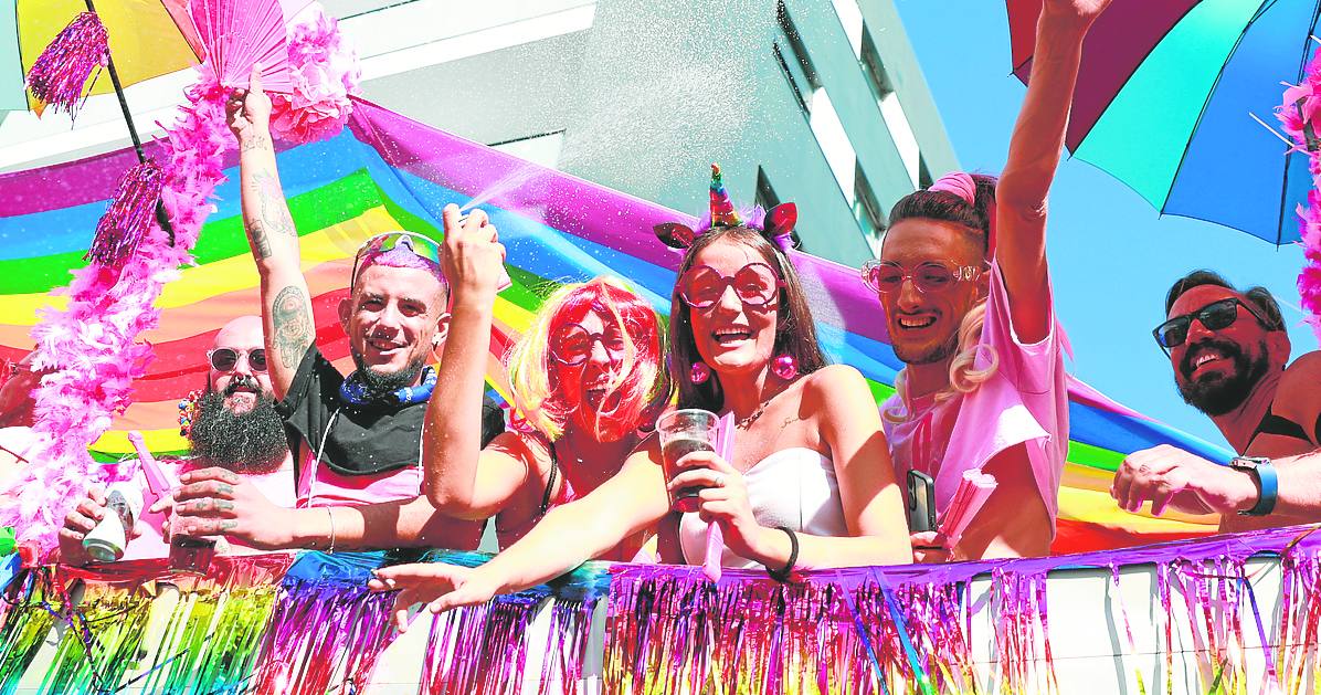 The Pride parade in June in Torremolinos is one of the biggest in Europe.
