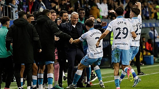 Nine-man Malaga CF hold on to claim a valuable win