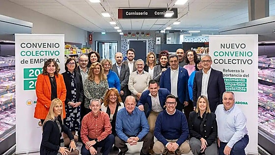 Mercadona and staff unions agree a five-year pay deal, partly linked to the company's results