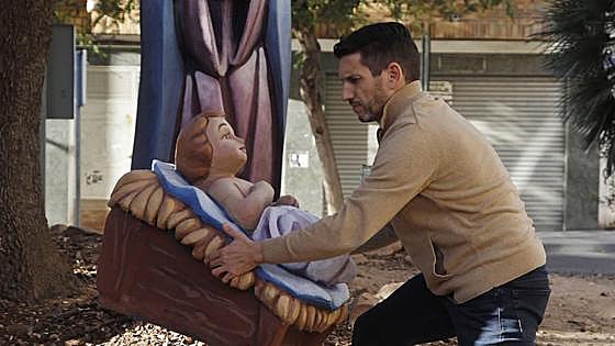 Figure of baby Jesus 'kidnapped' by two young men in Spain is recovered safe and sound
