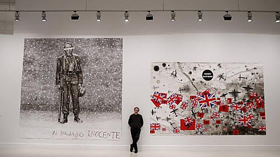 Artist Eduardo Gruber exhibition at the CAC Málaga