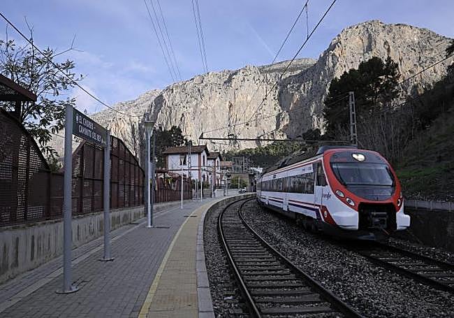 The new service in El Chorro.