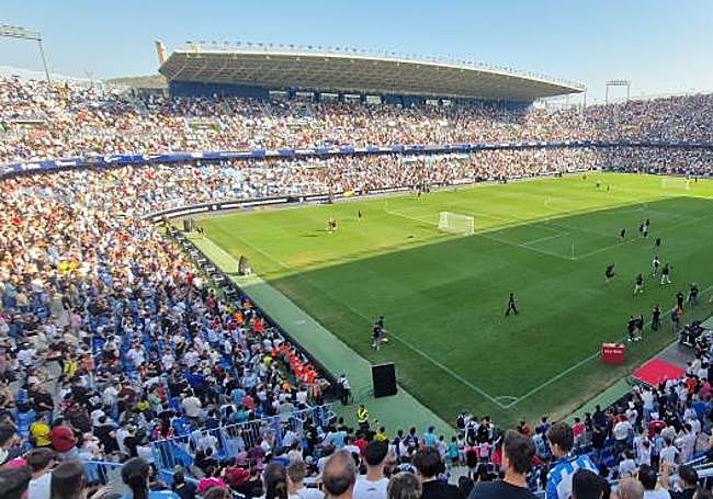 The Kings and Queens Cup at La Rosaleda.