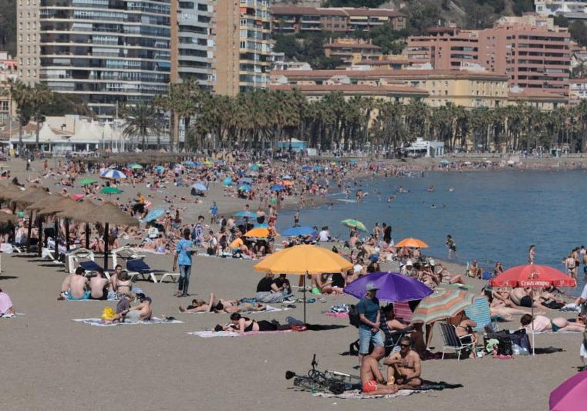 Tourists have flocked to the Costa del Sol this year.