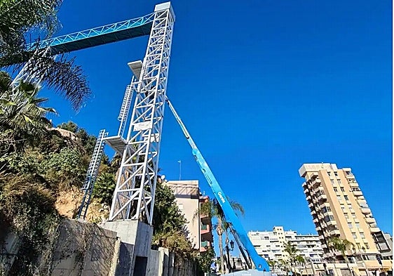 This is the new panoramic lift tourist attraction that will offer spectacular views of the Costa del Sol coastline