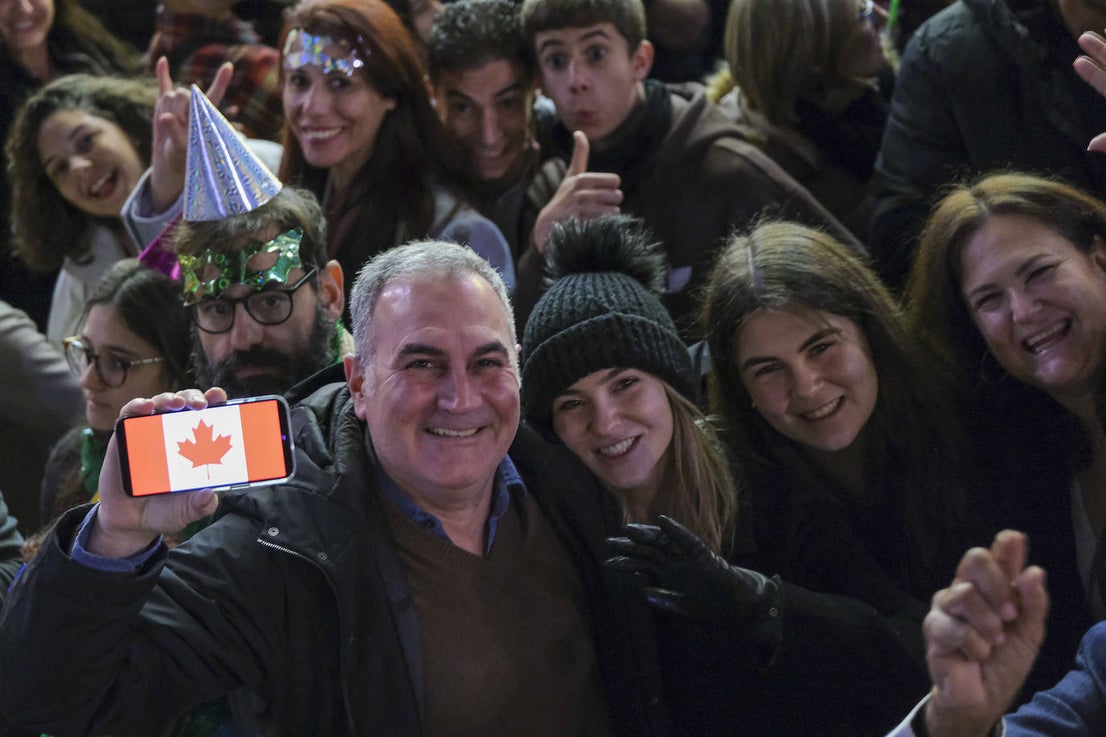 New Year's Eve celebrations in Malaga city attracted visitors from Spain and abroad.