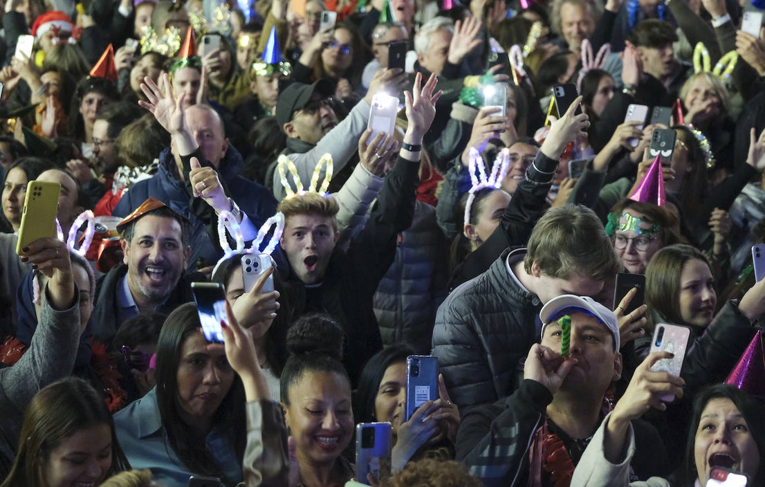 New Year's Eve celebrations in Malaga city attracted visitors from Spain and abroad.
