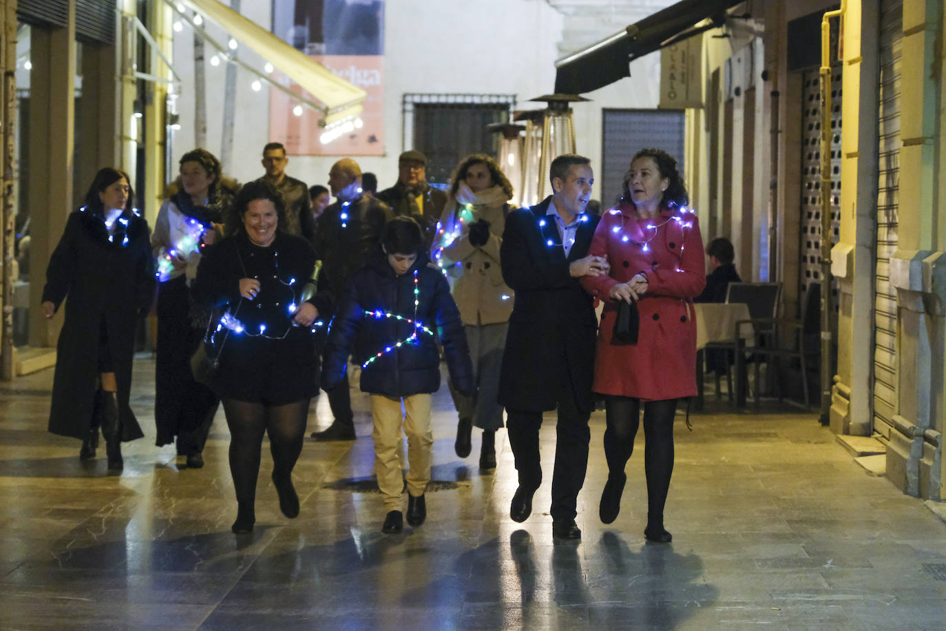 New Year's Eve celebrations in Malaga city attracted visitors from Spain and abroad.