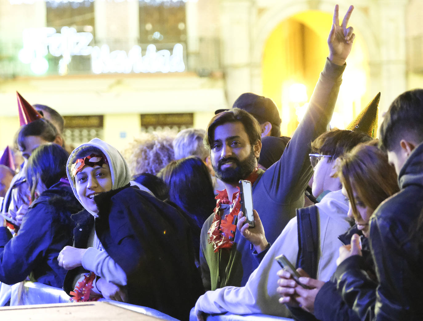 New Year's Eve celebrations in Malaga city attracted visitors from Spain and abroad.