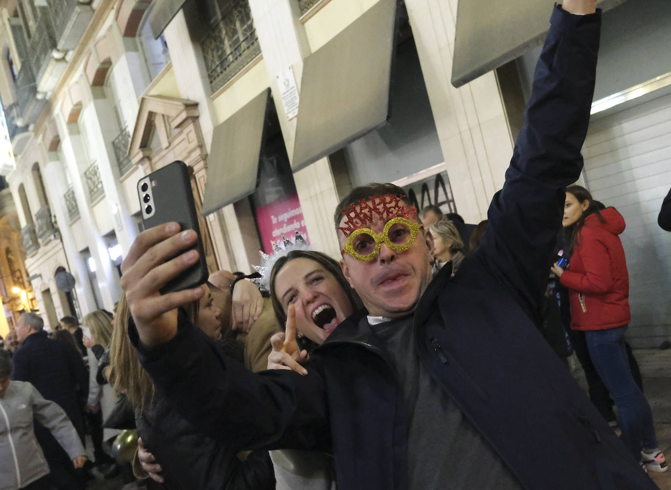 New Year's Eve celebrations in Malaga city attracted visitors from Spain and abroad.