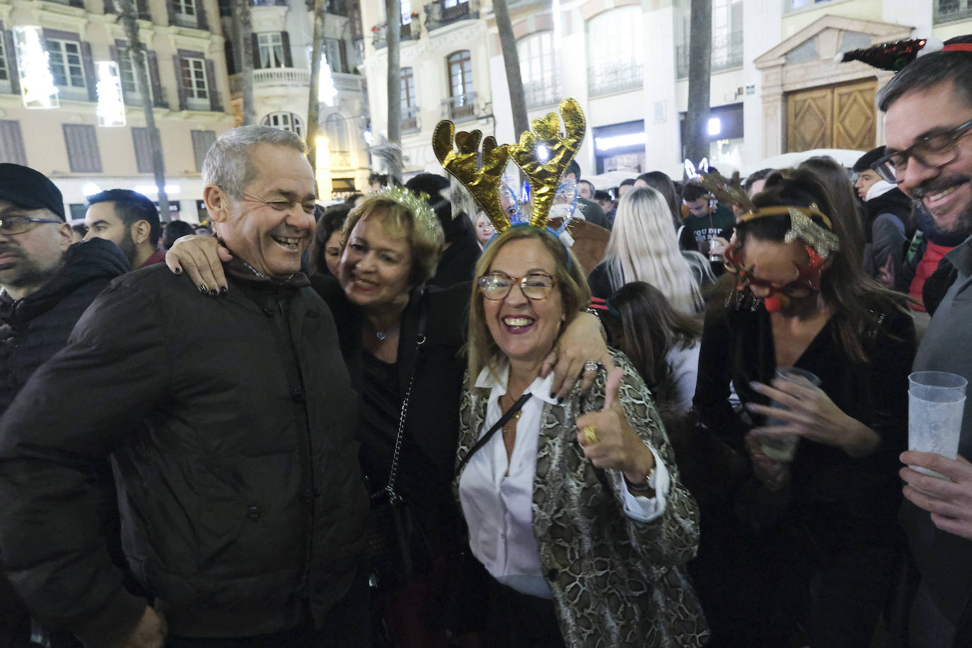 New Year's Eve celebrations in Malaga city attracted visitors from Spain and abroad.