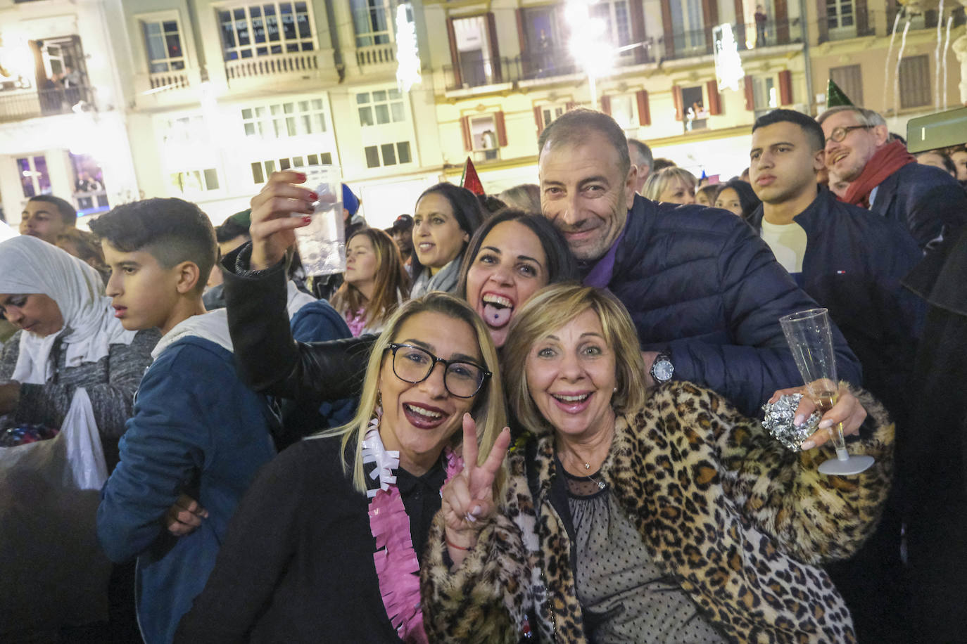 New Year's Eve celebrations in Malaga city attracted visitors from Spain and abroad.
