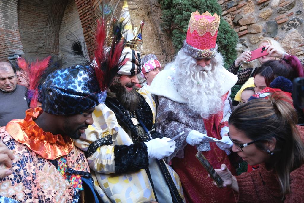 The Three Kings parade in Malaga city.