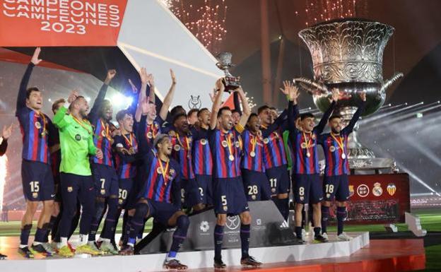Barcelona crush Real Madrid in Saudi Arabia to win the Spanish Super Cup