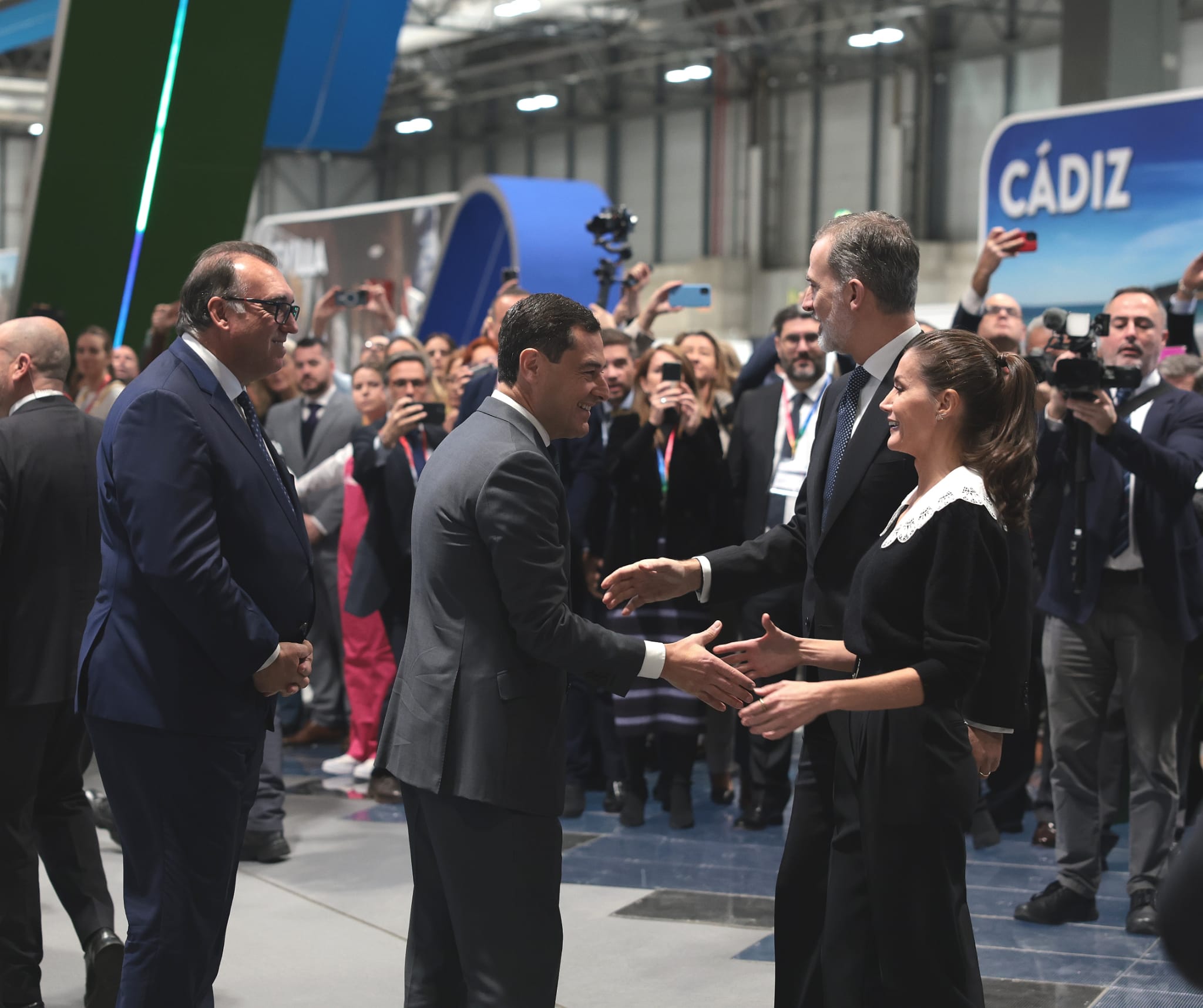 Andalucía's presence during the first day of Fitur