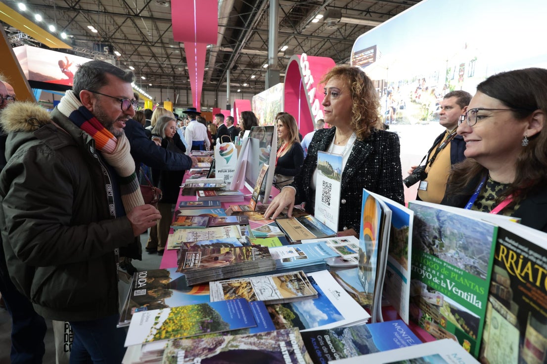 Andalucía's presence during the first day of Fitur